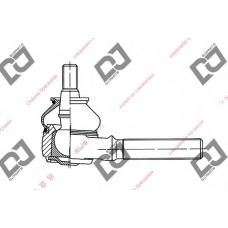 DE1129 DJ PARTS Наконечник поперечной рулевой тяги