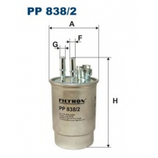 PP838/2 FILTRON Топливный фильтр