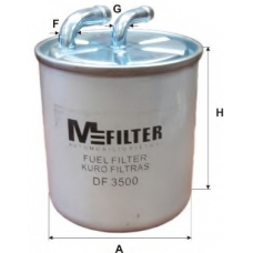 DF 3500 MFILTER Топливный фильтр