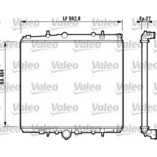 732881 VALEO Радиатор, охлаждение двигателя