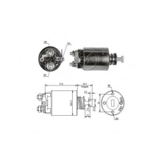 ZM688 ERA Тяговое реле, стартер