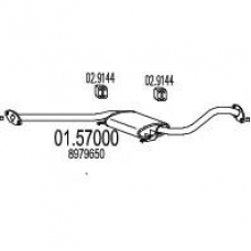 01.57000 MTS Средний глушитель выхлопных газов