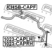 1023-CAPRH FEBEST Тяга / стойка, стабилизатор