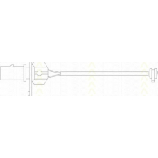 8115 29004 TRISCAN Сигнализатор, износ тормозных колодок