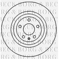 BBD5949S BORG & BECK Тормозной диск