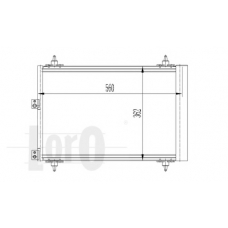 009-016-0017 LORO Конденсатор, кондиционер