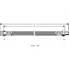 PHB365 TRW Тормозной шланг