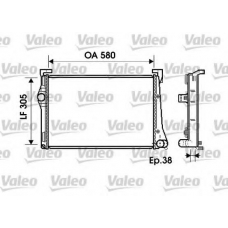 734361 VALEO Радиатор, охлаждение двигателя