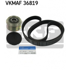 VKMAF 36819 SKF Поликлиновой ременный комплект