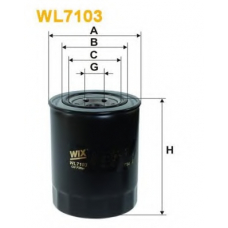 WL7103 WIX Масляный фильтр
