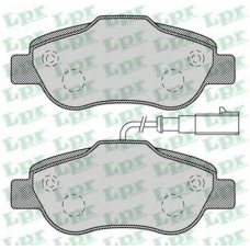 05P1263 LPR Комплект тормозных колодок, дисковый тормоз