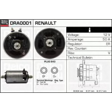 DRA0001 DELCO REMY Генератор