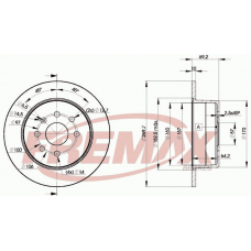 BD-9209 FREMAX Тормозной диск