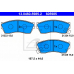 13.0460-5985.2 ATE Комплект тормозных колодок, дисковый тормоз