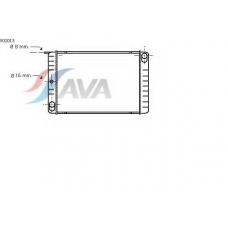 VO2013 AVA Радиатор, охлаждение двигателя