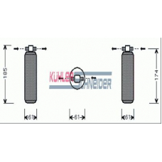 8933201 KUHLER SCHNEIDER Осушитель, кондиционер