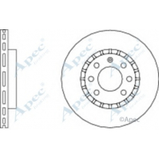 DSK532 APEC Тормозной диск