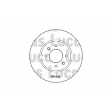 DF1026 TRW Тормозной диск