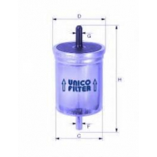 FI 5180/1 UNICO FILTER Топливный фильтр