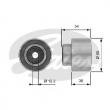 T42184 GATES Паразитный / ведущий ролик, зубчатый ремень