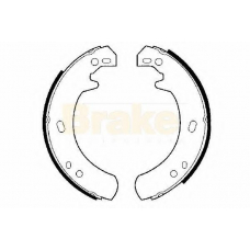 SH2437 BRAKE ENGINEERING Комплект тормозных колодок, стояночная тормозная с