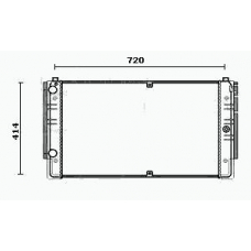 RM0330 EQUAL QUALITY Радиатор, охлаждение двигателя