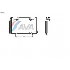 TO5328 AVA Конденсатор, кондиционер