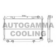 103050 AUTOGAMMA Радиатор, охлаждение двигателя