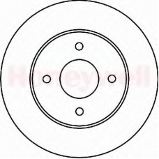 562227B BENDIX Тормозной диск