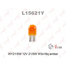 L15621Y LYNX L15621y wy21/5w t20 12v21/5w wx3x16d amber лампа автомоб. lynx