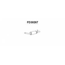 FD30267 VENEPORTE Глушитель выхлопных газов конечный