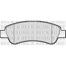 BBP2035 BORG & BECK Комплект тормозных колодок, дисковый тормоз