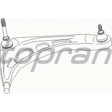 500 140 TOPRAN Рычаг независимой подвески колеса, подвеска колеса