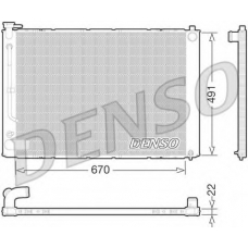 DRM51011 DENSO Радиатор, охлаждение двигателя