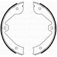 153-244 CIFAM Комплект тормозных колодок, стояночная тормозная с