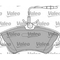 540803 VALEO Комплект тормозных колодок, дисковый тормоз