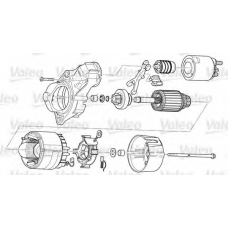 D7E20 VALEO Стартер