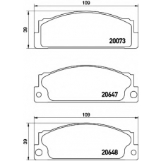 8DB 355 018-911 HELLA Комплект тормозных колодок, дисковый тормоз