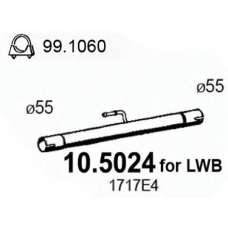 10.5024 ASSO Труба выхлопного газа