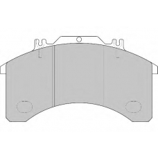 DCV770 DURON Комплект тормозных колодок, дисковый тормоз