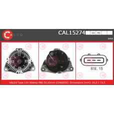 CAL15274RS CASCO Генератор