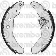 S 24 516 BREMBO Комплект тормозных колодок