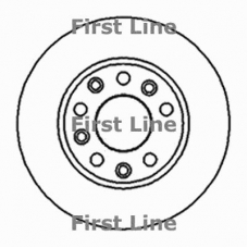 FBD344 FIRST LINE Тормозной диск