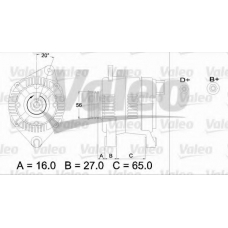 436345 VALEO Генератор