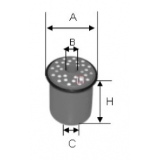 S 0911 NC SOFIMA Топливный фильтр