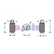801040N AKS DASIS Осушитель, кондиционер