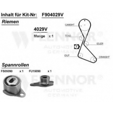 F904029V FLENNOR Комплект ремня грм