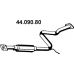 44.090.80 EBERSPACHER Средний глушитель выхлопных газов