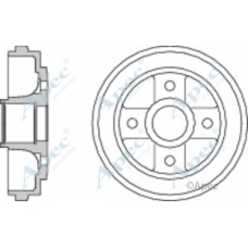 DRM9937 APEC Тормозной барабан