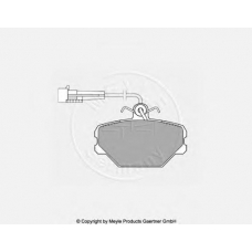 025 211 0016 MEYLE Колодки тормозные